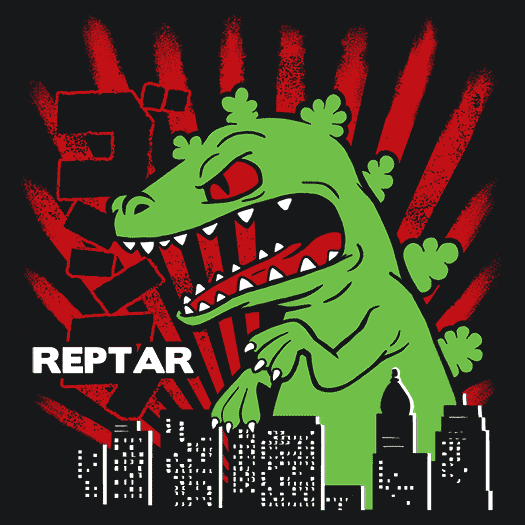Reptar Rugrats T-Shirt - Textual Tees