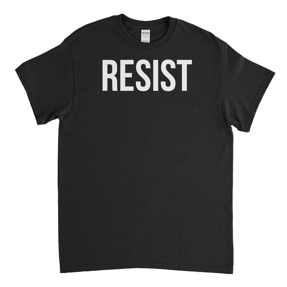 Resist Mens T-shirt Tees Al23 - Anti - Goverment - Resist - Revolt ...