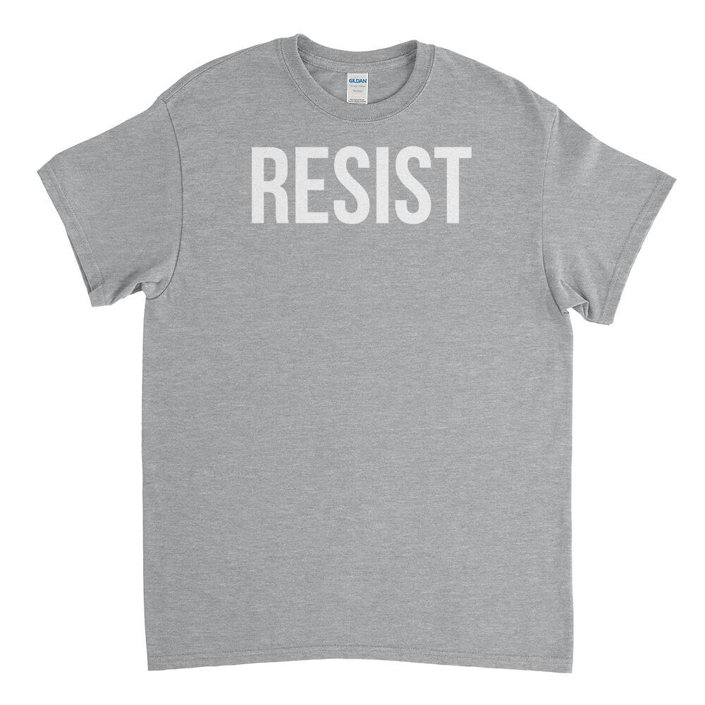 Resist Mens T-shirt Tees Al23 - Anti - Goverment - Resist - Revolt ...