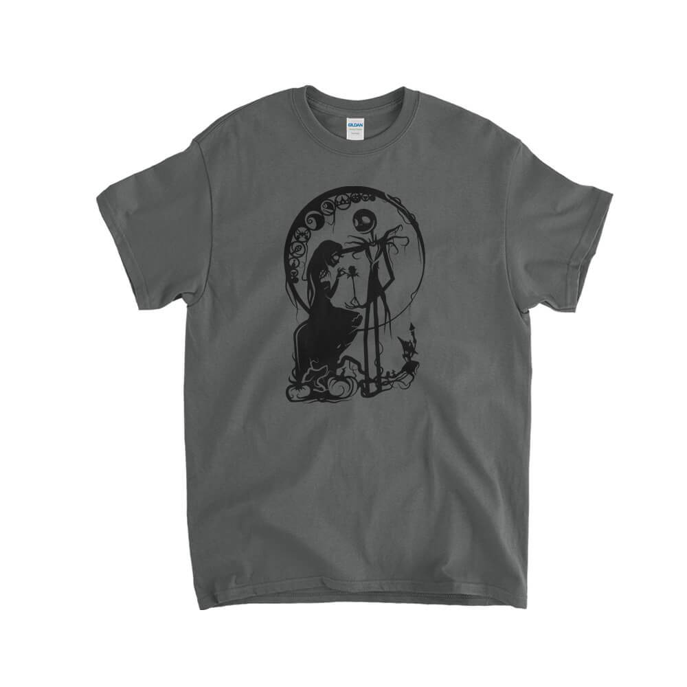 Sally and Jack Skellington Kids T-Shirt - Textual Tees