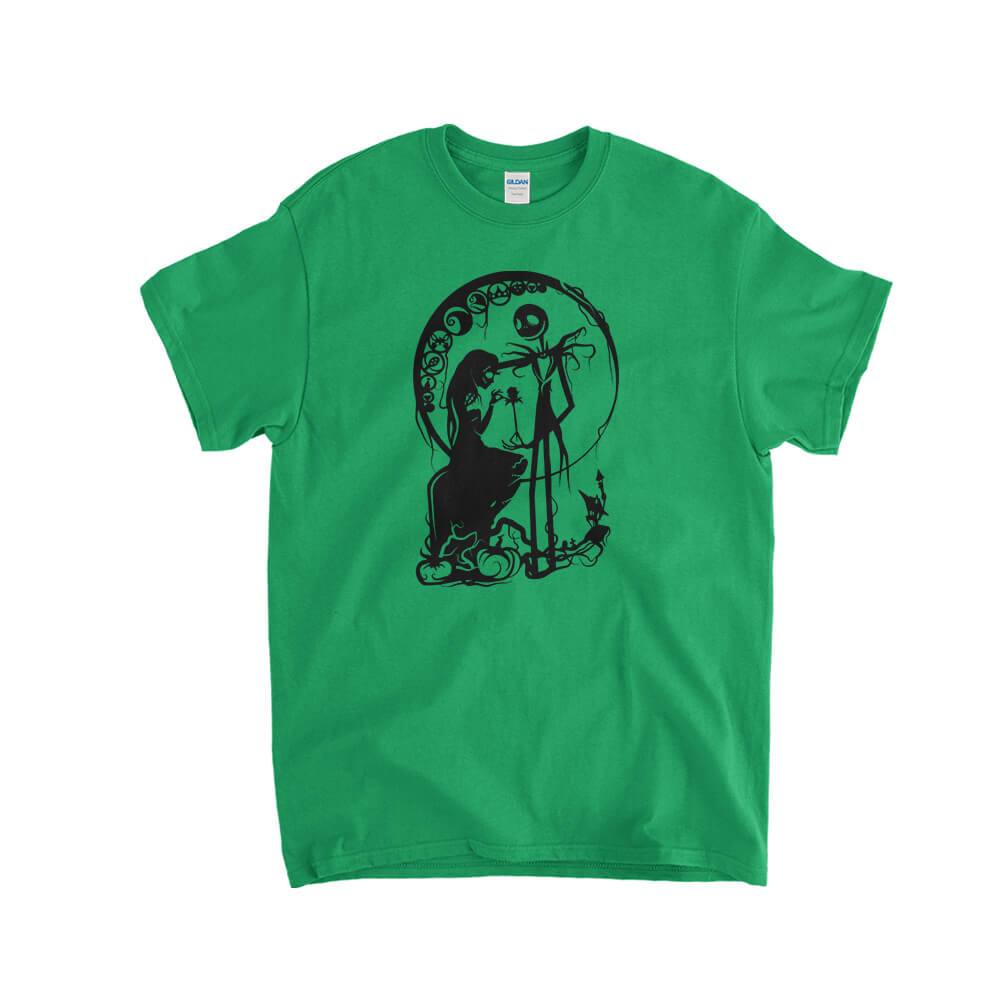 Sally and Jack Skellington Kids T-Shirt - Textual Tees
