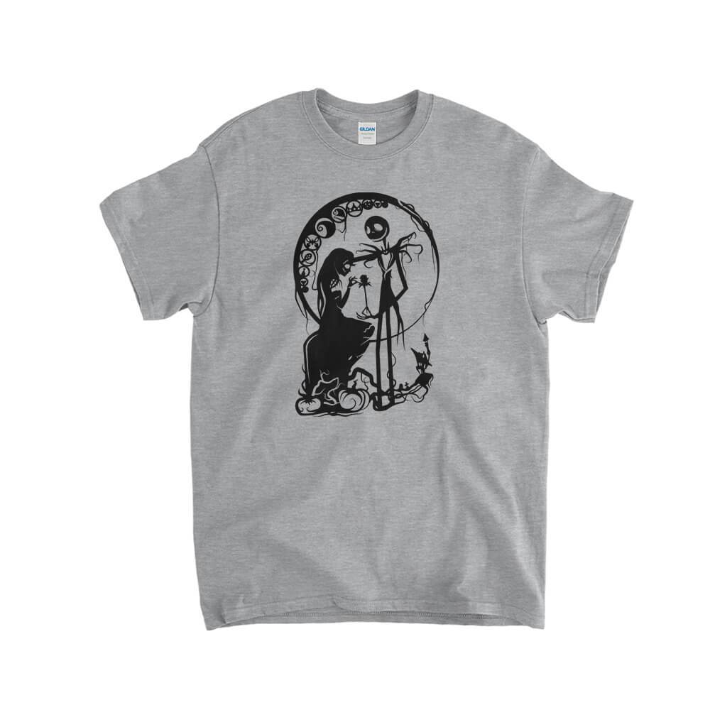 Sally and Jack Skellington Kids T-Shirt - Textual Tees
