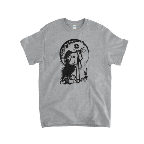 Sally and Jack Skellington Kids T-Shirt - Textual Tees