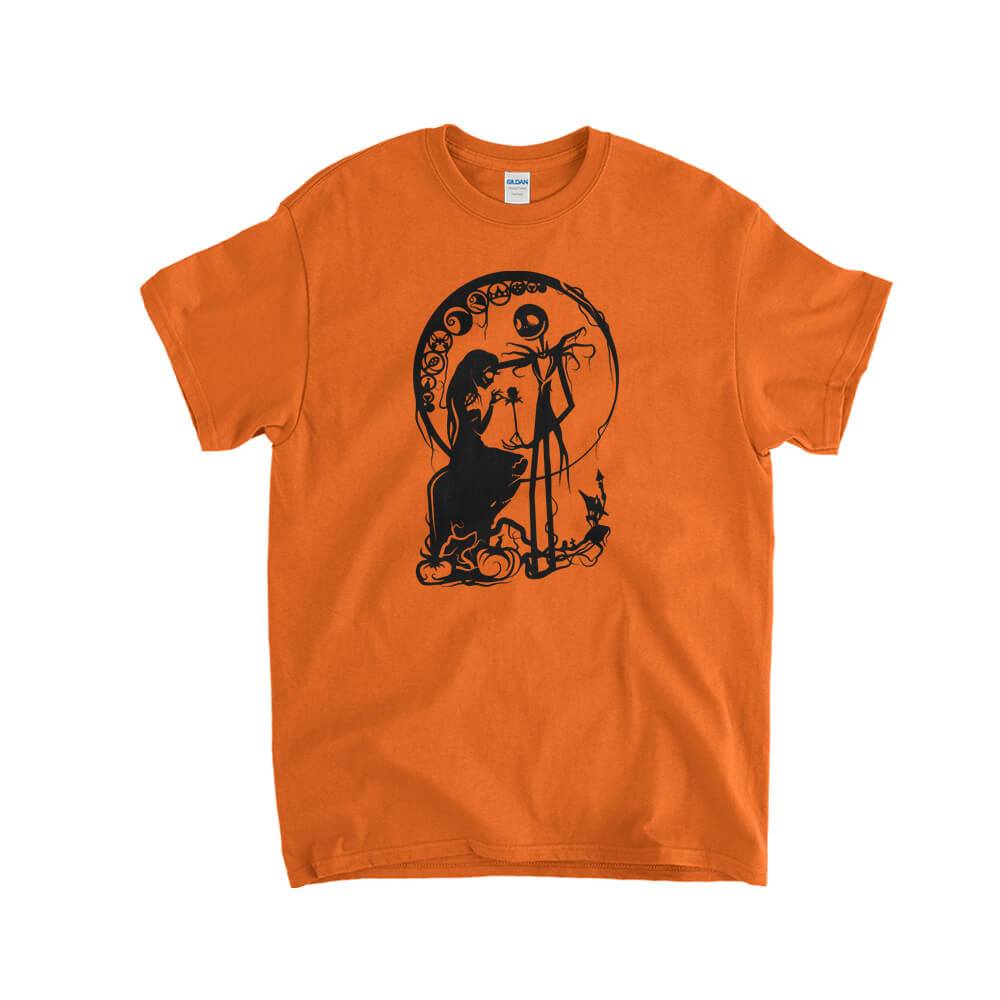 Sally and Jack Skellington Kids T-Shirt - Textual Tees