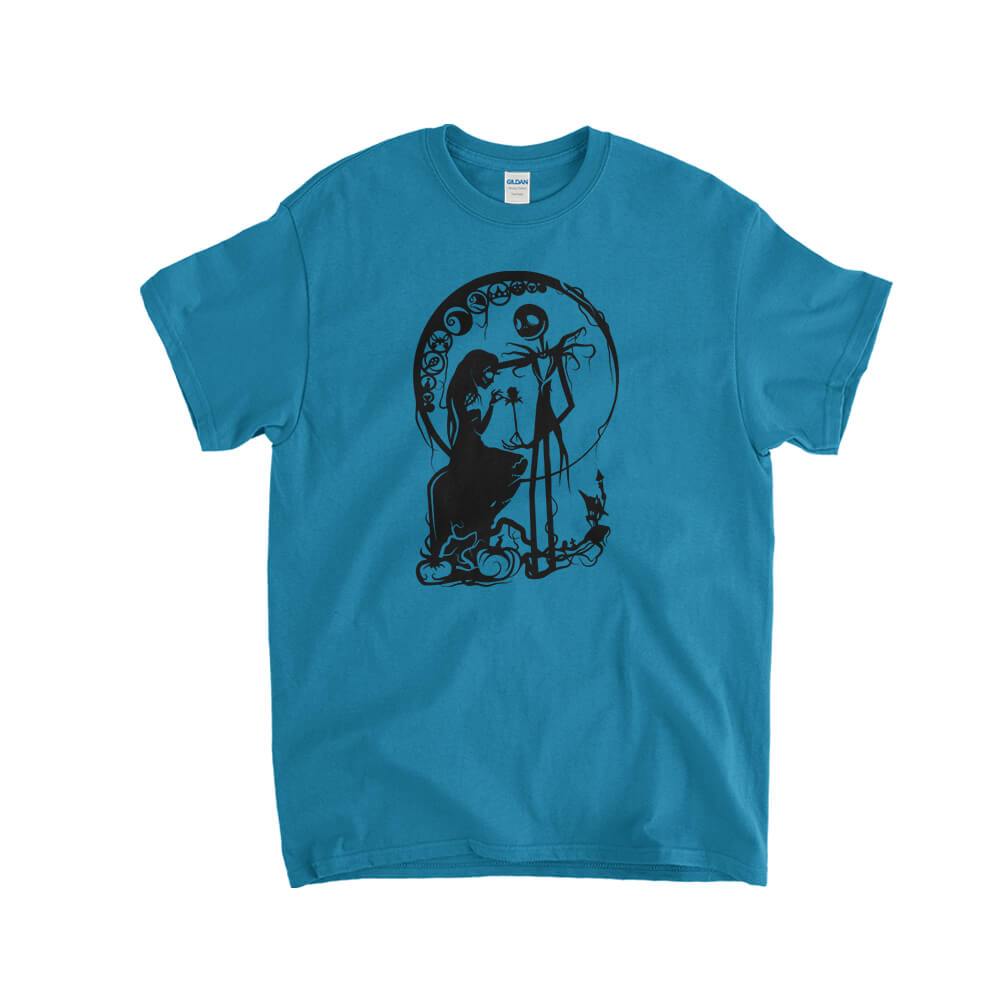 Sally and Jack Skellington Kids T-Shirt - Textual Tees