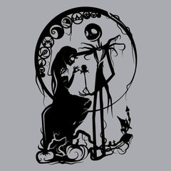 Sally and Jack Skellington Mens T-Shirt - Textual Tees