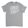 Santa Why You Be Judgin Mens T-Shirt - Textual Tees