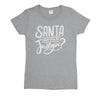 Santa Why You Be Judgin Womens T-Shirt - Textual Tees