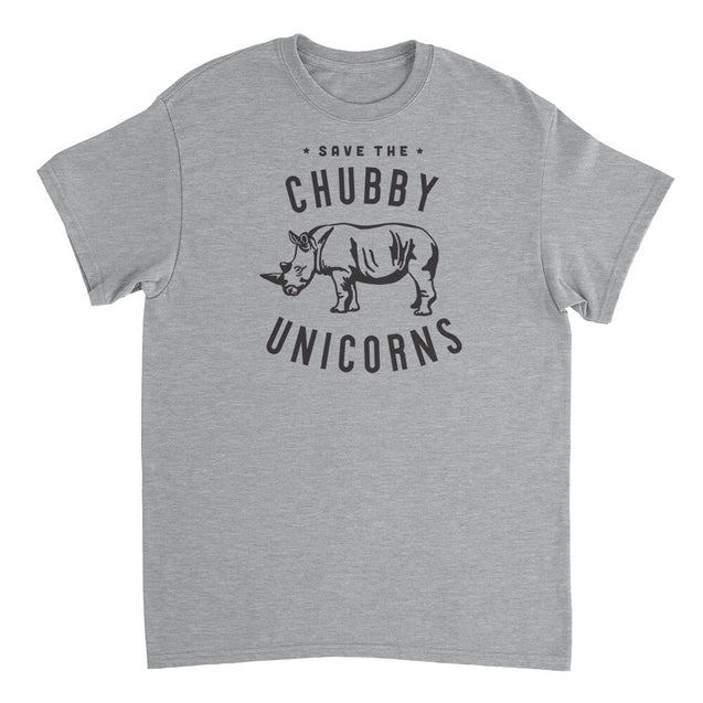 Save the Chubby Unicorns T-Shirt - Textual Tees