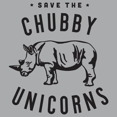 Save the Chubby Unicorns T-Shirt - Textual Tees