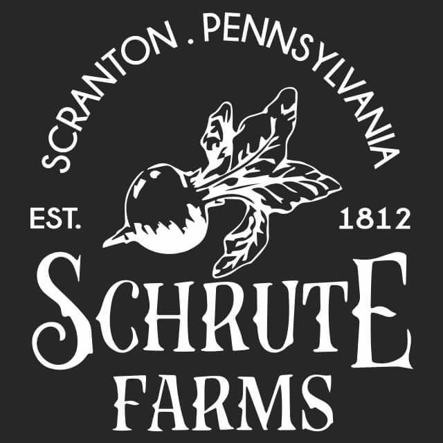 Schrute Farms Mens T-Shirt - Textual Tees