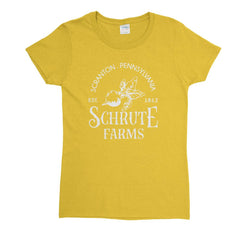 Schrute Farms Womens T-Shirt - Textual Tees
