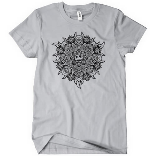 Skellington Mandala T-Shirt - Textual Tees