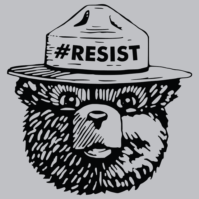 Smokey The Bear Resist T-Shirt - Textual Tees