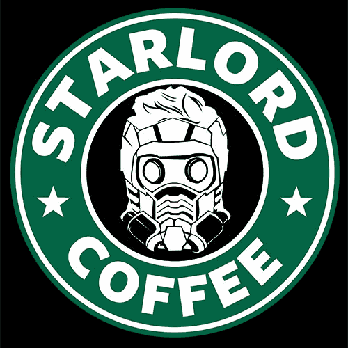Star Lord Coffee T-Shirt - Textual Tees
