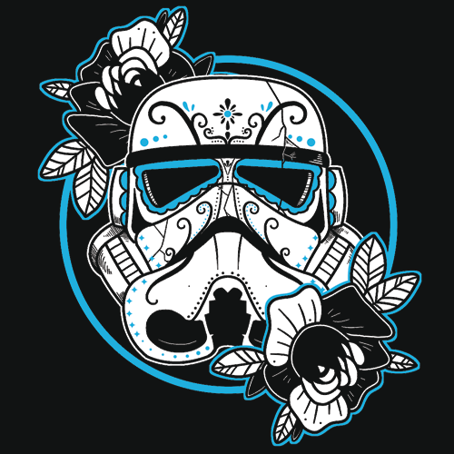 Stormtrooper Muerto T-Shirt - Textual Tees