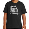 Supernatural Names T-Shirt - Textual Tees