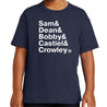 Supernatural Names T-Shirt - Textual Tees