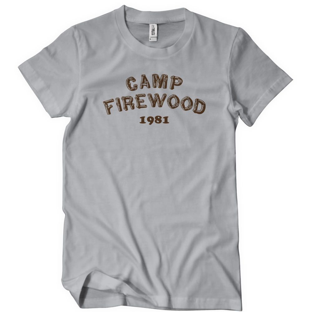 Camp Firewood 1981 T-Shirt - Textual Tees