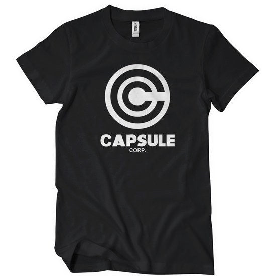 Capsule Corp DBZ T-Shirt - Textual Tees