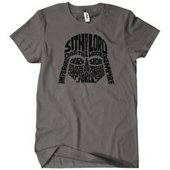 Darth Vader Typography T-Shirt - Textual Tees