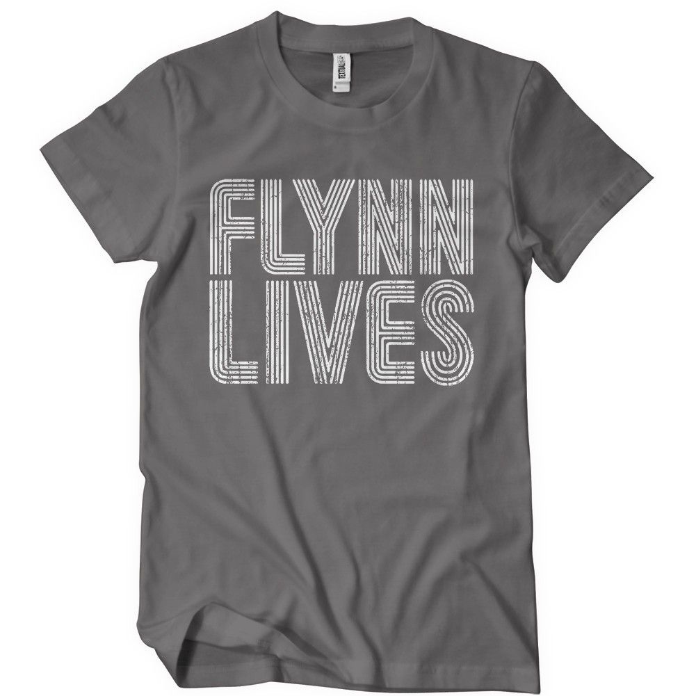 Tron Flynn Lives T-Shirt - Textual Tees