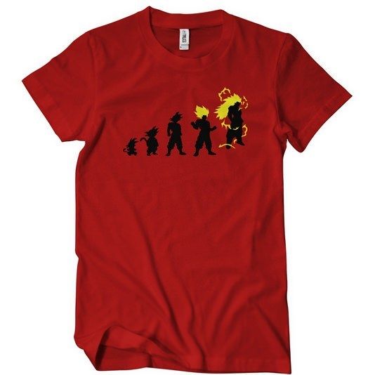 Goku Evolution T-Shirt - Textual Tees