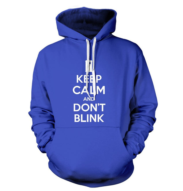 Keep Calm and Don't Blink T-Shirt - Textual Tees