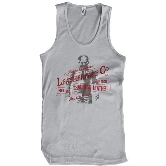 Leatherface Co Makers and Repairs T-Shirt - Textual Tees
