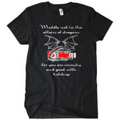 Meddle Not In The Affairs Of Dragons T-Shirt - Textual Tees