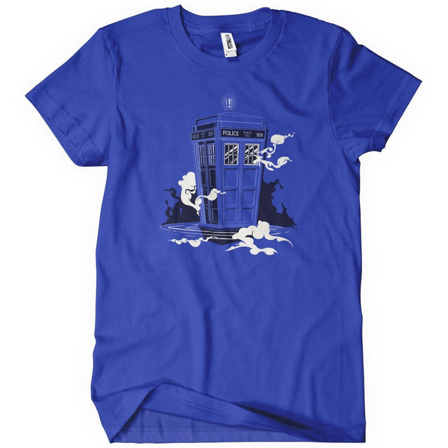 Mysterious Tardis Police Box T-Shirt - Textual Tees