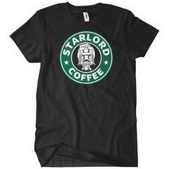 Star Lord Coffee T-Shirt - Textual Tees