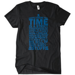 Tardis Typography T-Shirt - Textual Tees