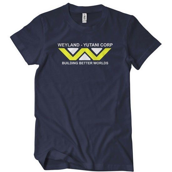 Weyland Yutani Corp Aliens T-Shirt - Textual Tees