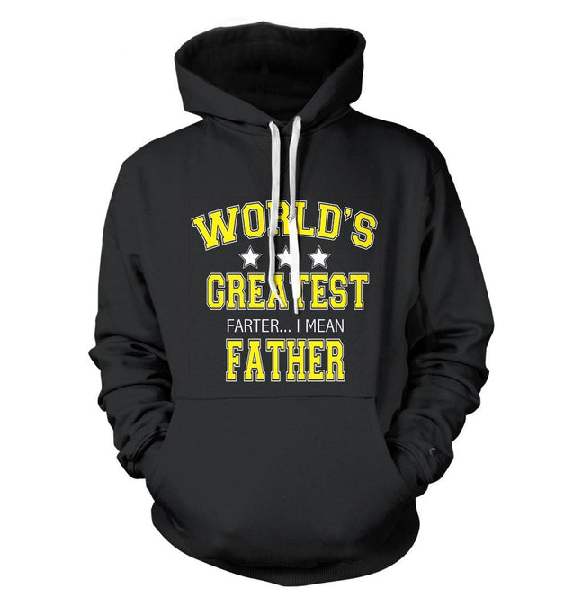 Worlds Greatest Farter I Mean Father T-Shirt - Textual Tees