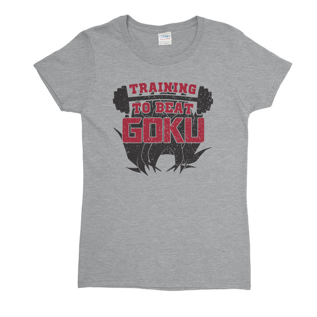 Training To Beat Goku T-Shirt - Textual Tees