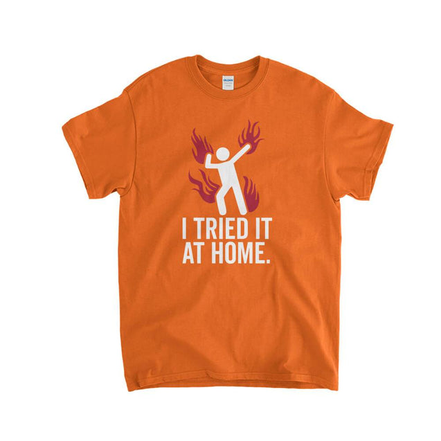 Tried It At Home Kids T-Shirt - Textual Tees