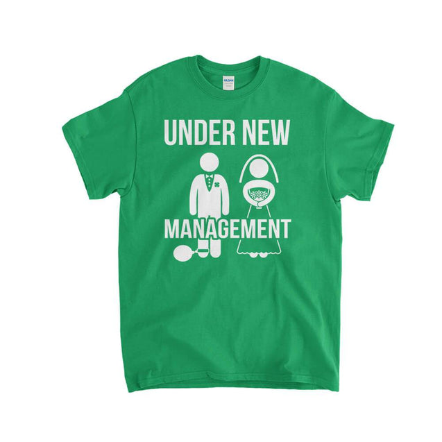 Under New Management Kids T-Shirt - Textual Tees