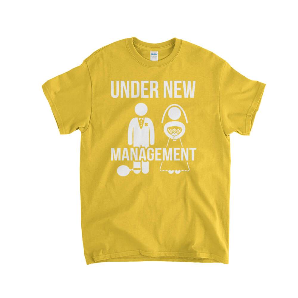Under New Management Kids T-Shirt - Textual Tees