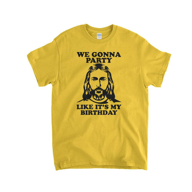 We Gonna Party Like It's My Birthday Kids T-Shirt - Textual Tees