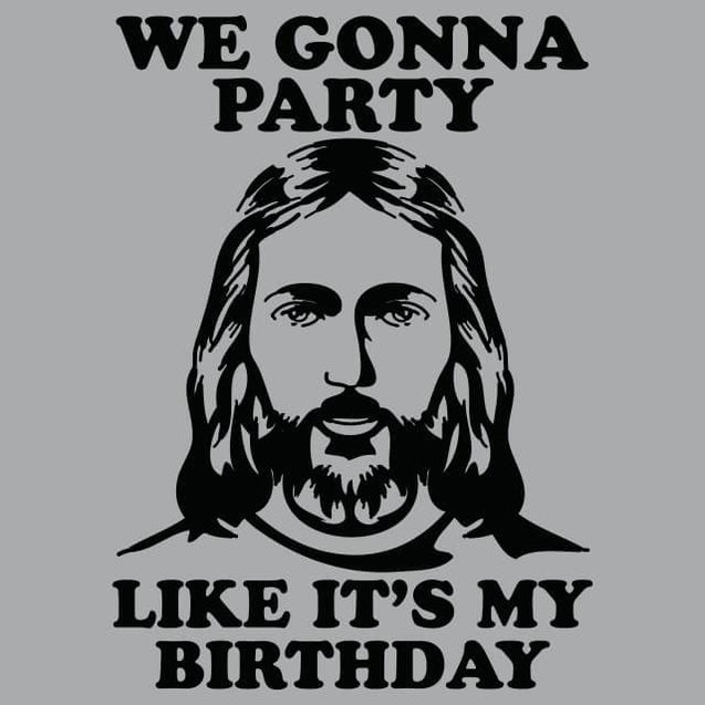 We Gonna Party Like It's My Birthday Mens T-Shirt - Textual Tees