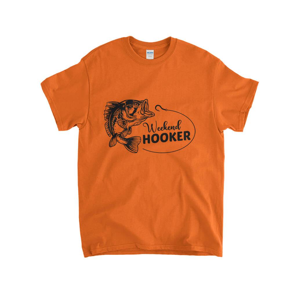 Weekend Hooker Fishing Kids T-Shirt - Textual Tees