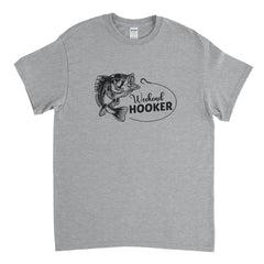 Weekend Hooker Fishing Mens T-shirt Tees Ah08 - Fishing - Graphics