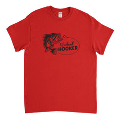 Weekend Hooker Fishing Mens T-Shirt - Textual Tees