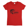 Weekend Hooker Fishing Womens T-Shirt - Textual Tees