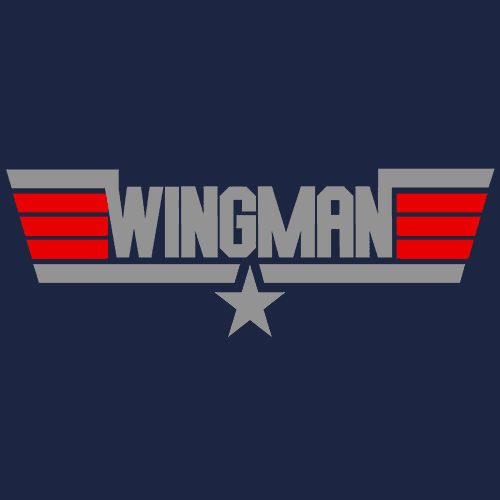 Wingman T-Shirt - Textual Tees