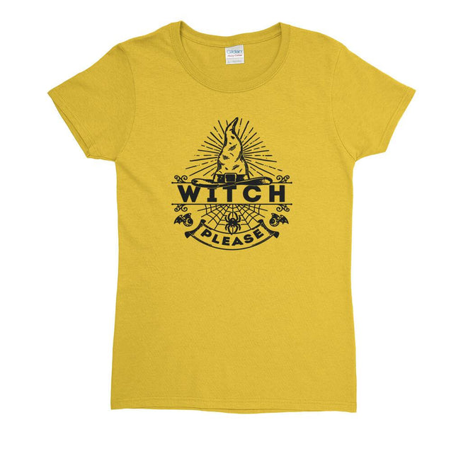 Witch Please Womens T-Shirt - Textual Tees