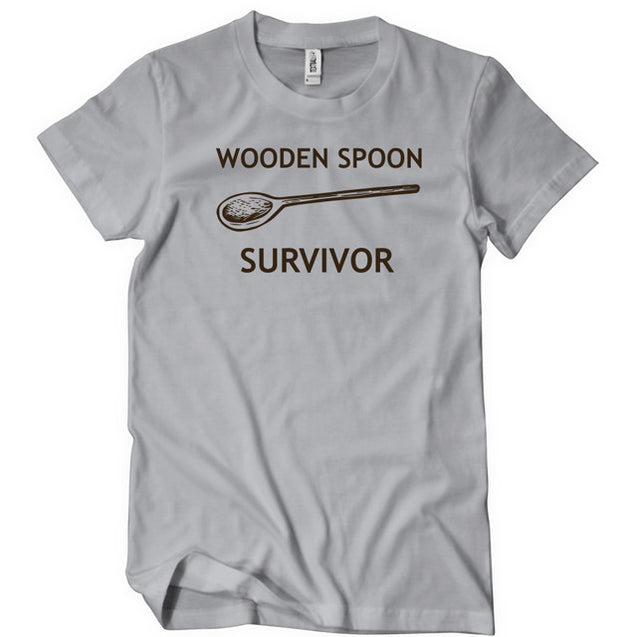 Wooden Spoon Survivor T-Shirt - Textual Tees