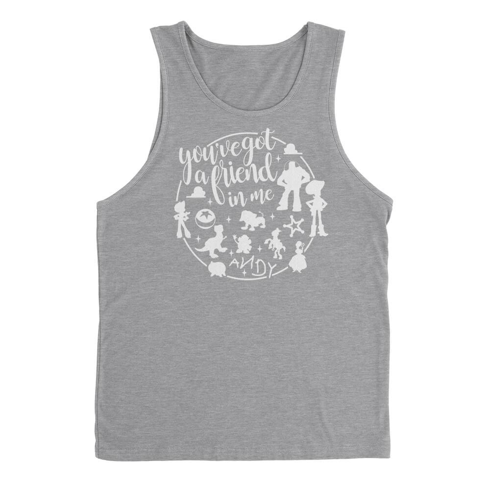 You've Got A Friend In Me Mens Tanktop - Textual Tees
