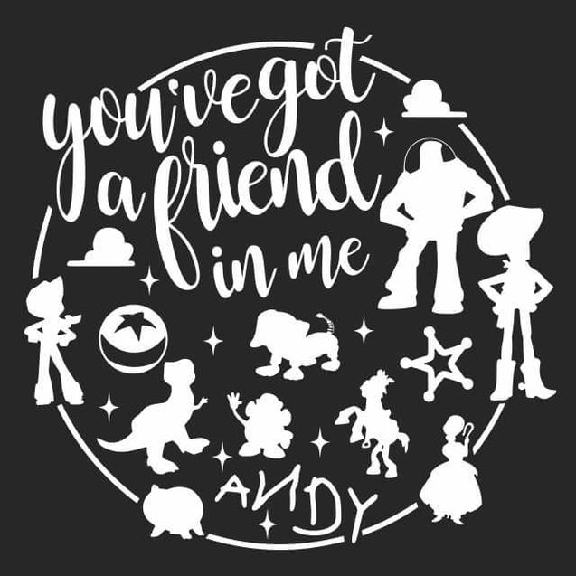 You've Got A Friend In Me Mens Tanktop - Textual Tees